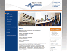 Tablet Screenshot of hannover-neurologie.de